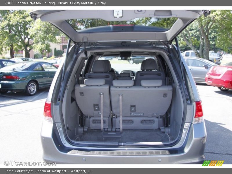 Nimbus Gray Metallic / Gray 2008 Honda Odyssey Touring