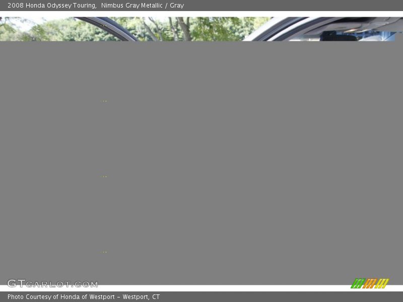Nimbus Gray Metallic / Gray 2008 Honda Odyssey Touring