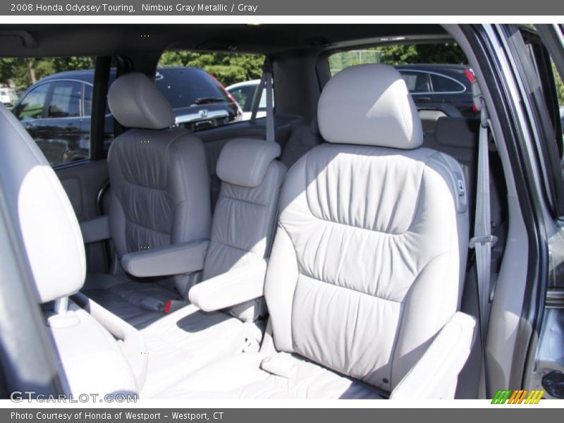 Nimbus Gray Metallic / Gray 2008 Honda Odyssey Touring