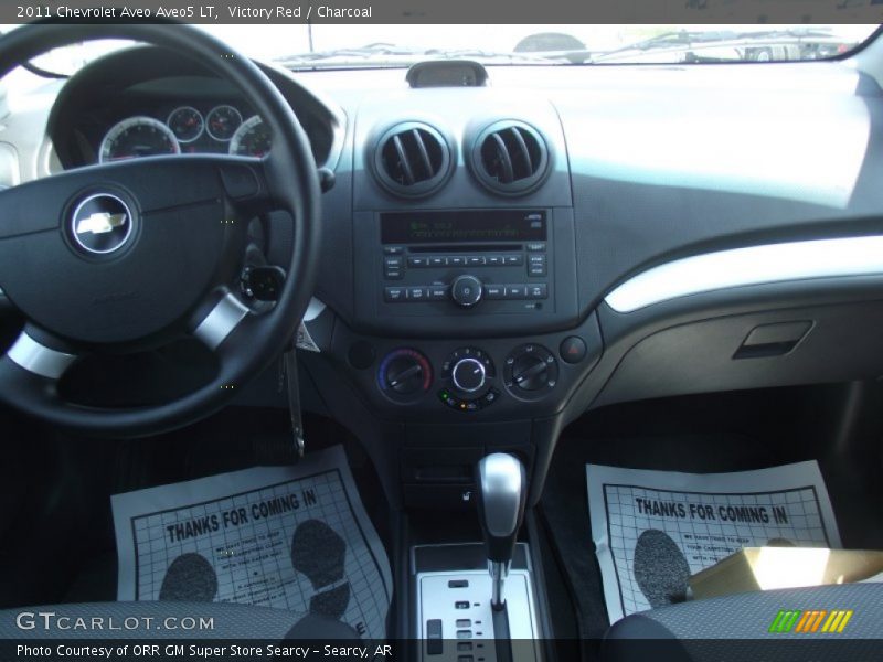 Victory Red / Charcoal 2011 Chevrolet Aveo Aveo5 LT