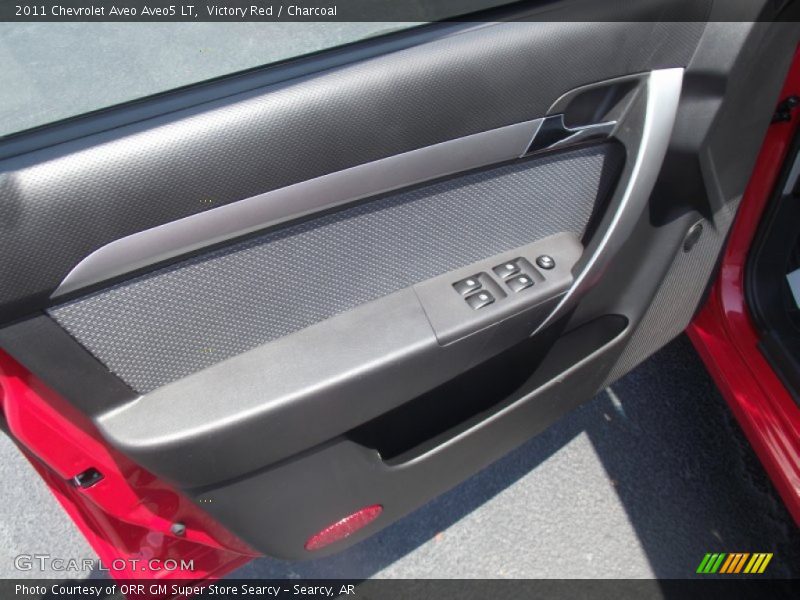 Victory Red / Charcoal 2011 Chevrolet Aveo Aveo5 LT