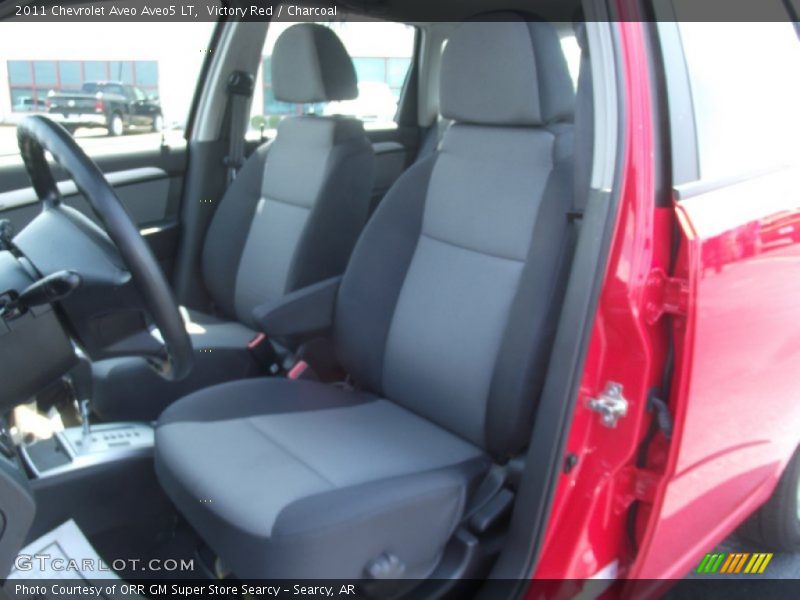 Victory Red / Charcoal 2011 Chevrolet Aveo Aveo5 LT