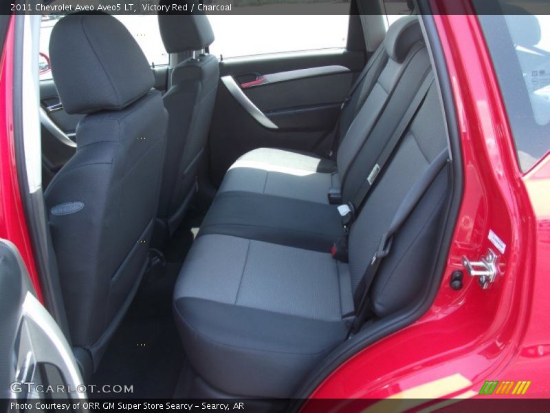 Victory Red / Charcoal 2011 Chevrolet Aveo Aveo5 LT