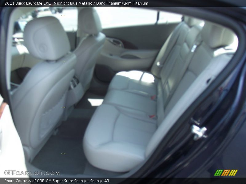 Midnight Blue Metallic / Dark Titanium/Light Titanium 2011 Buick LaCrosse CXL