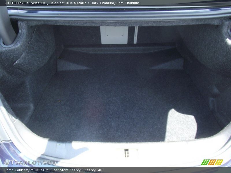 Midnight Blue Metallic / Dark Titanium/Light Titanium 2011 Buick LaCrosse CXL