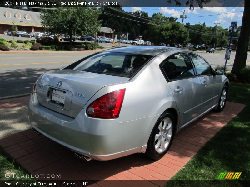 Radiant Silver Metallic / Charcoal 2007 Nissan Maxima 3.5 SL
