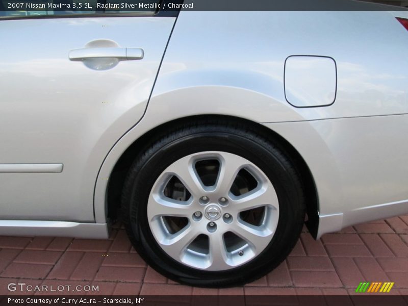 Radiant Silver Metallic / Charcoal 2007 Nissan Maxima 3.5 SL