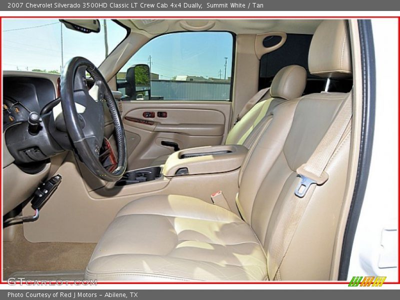  2007 Silverado 3500HD Classic LT Crew Cab 4x4 Dually Tan Interior