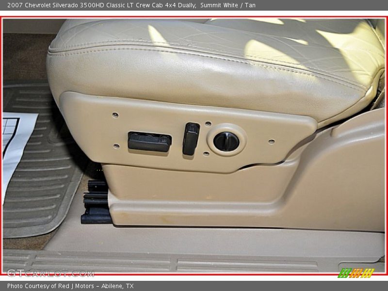 Summit White / Tan 2007 Chevrolet Silverado 3500HD Classic LT Crew Cab 4x4 Dually
