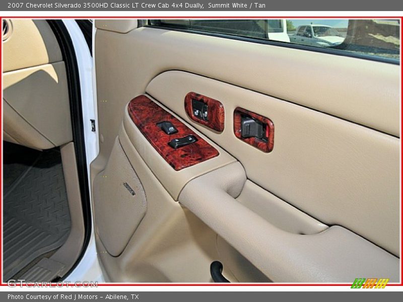 Summit White / Tan 2007 Chevrolet Silverado 3500HD Classic LT Crew Cab 4x4 Dually