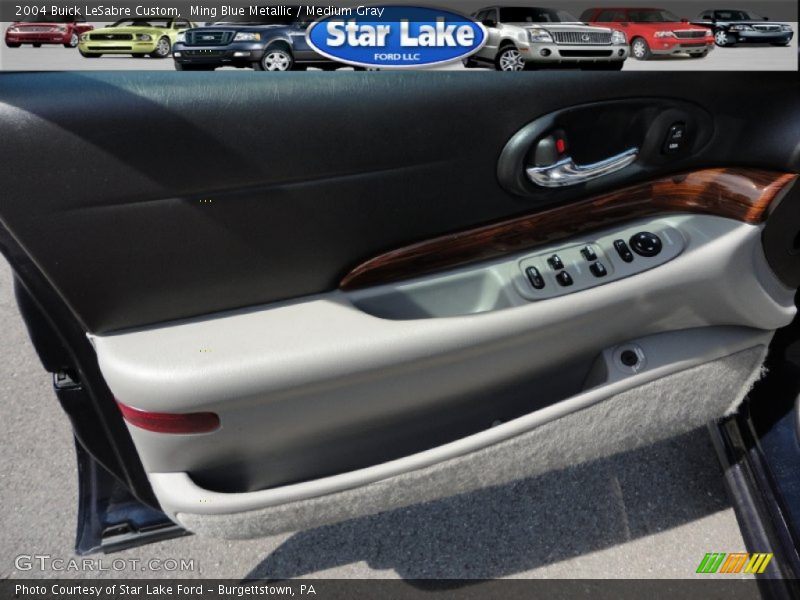 Ming Blue Metallic / Medium Gray 2004 Buick LeSabre Custom
