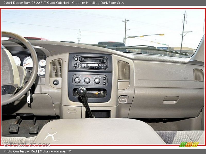 Graphite Metallic / Dark Slate Gray 2004 Dodge Ram 2500 SLT Quad Cab 4x4