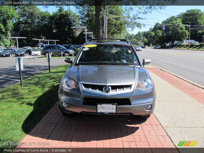 Carbon Bronze Pearl / Ebony 2008 Acura RDX