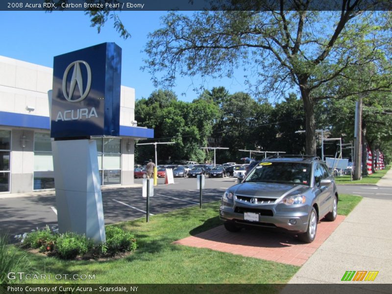 Carbon Bronze Pearl / Ebony 2008 Acura RDX