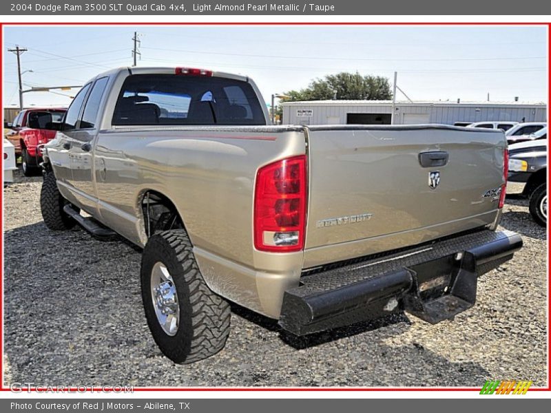 Light Almond Pearl Metallic / Taupe 2004 Dodge Ram 3500 SLT Quad Cab 4x4