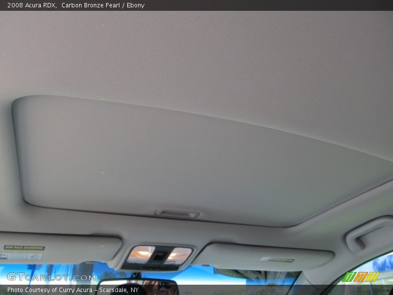 Carbon Bronze Pearl / Ebony 2008 Acura RDX