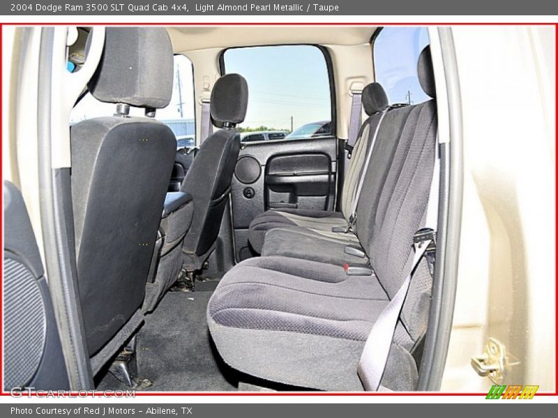 Light Almond Pearl Metallic / Taupe 2004 Dodge Ram 3500 SLT Quad Cab 4x4