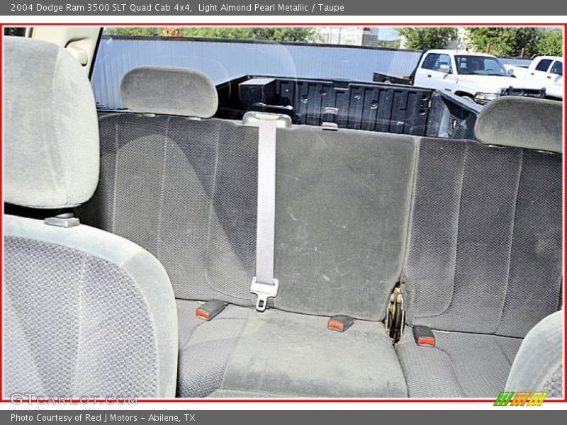 Light Almond Pearl Metallic / Taupe 2004 Dodge Ram 3500 SLT Quad Cab 4x4