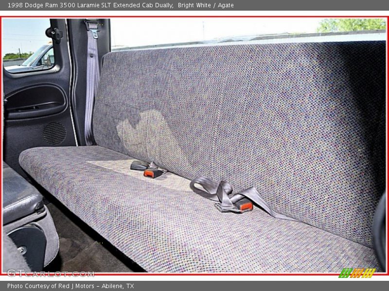 Bright White / Agate 1998 Dodge Ram 3500 Laramie SLT Extended Cab Dually