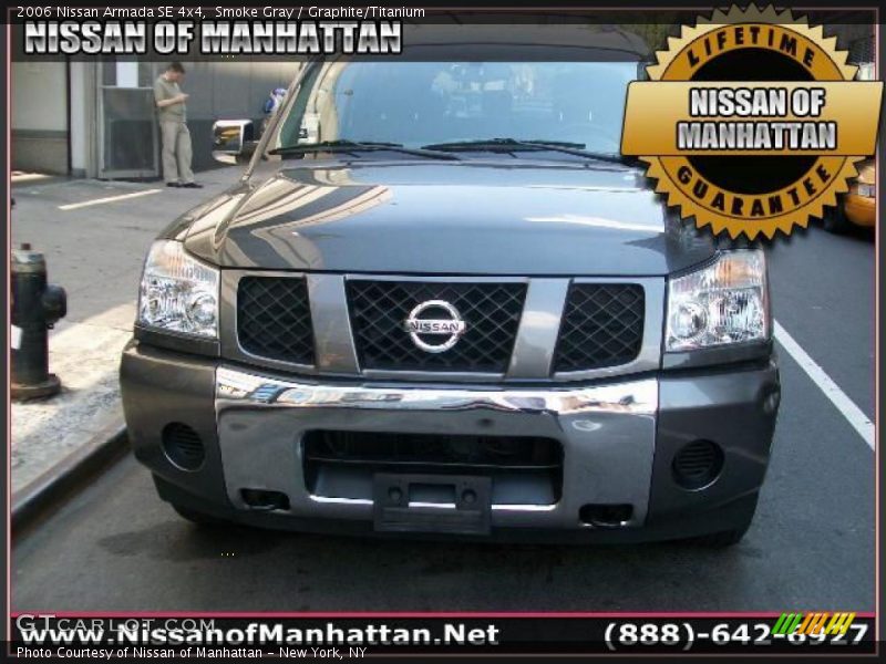 Smoke Gray / Graphite/Titanium 2006 Nissan Armada SE 4x4