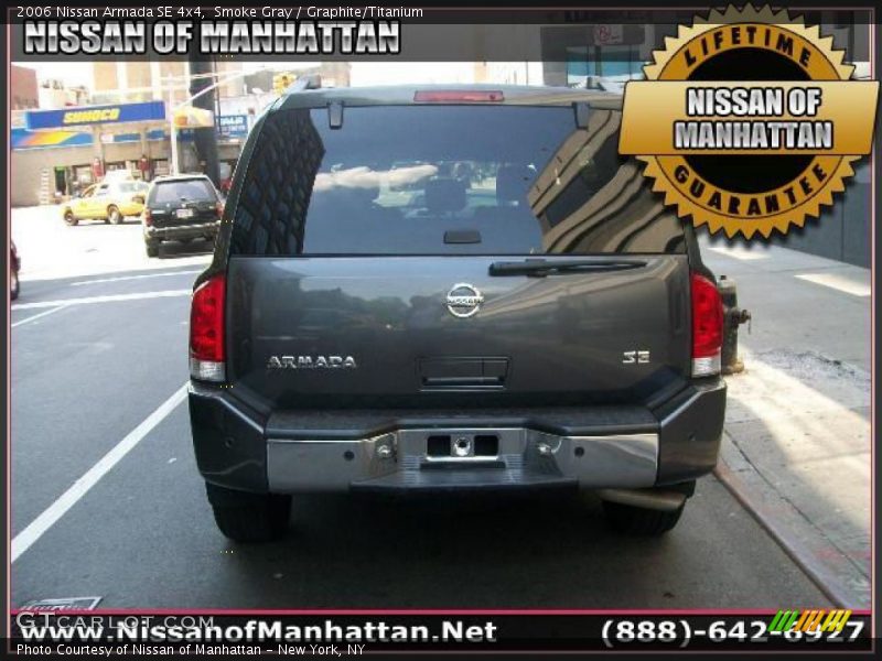 Smoke Gray / Graphite/Titanium 2006 Nissan Armada SE 4x4