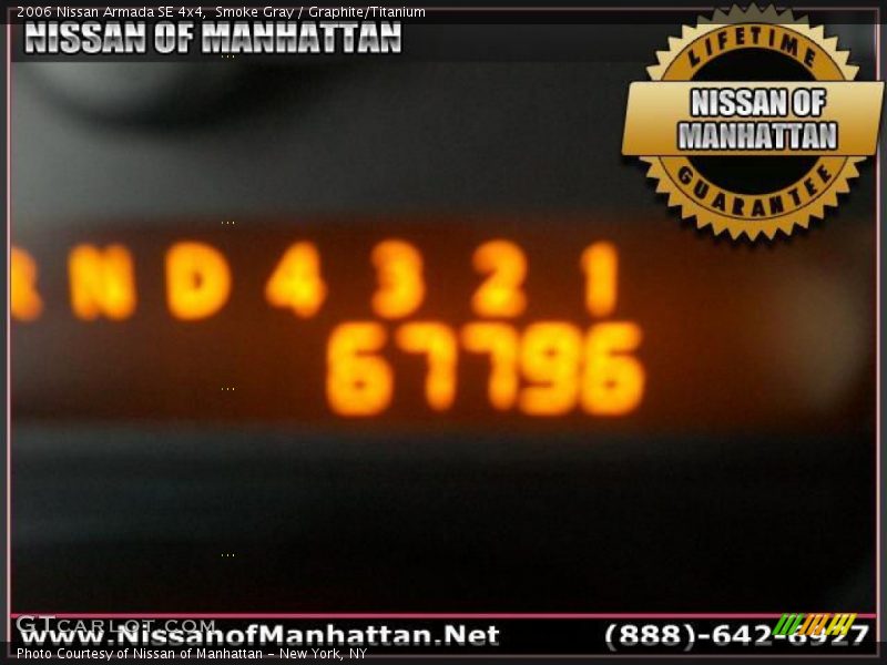Smoke Gray / Graphite/Titanium 2006 Nissan Armada SE 4x4