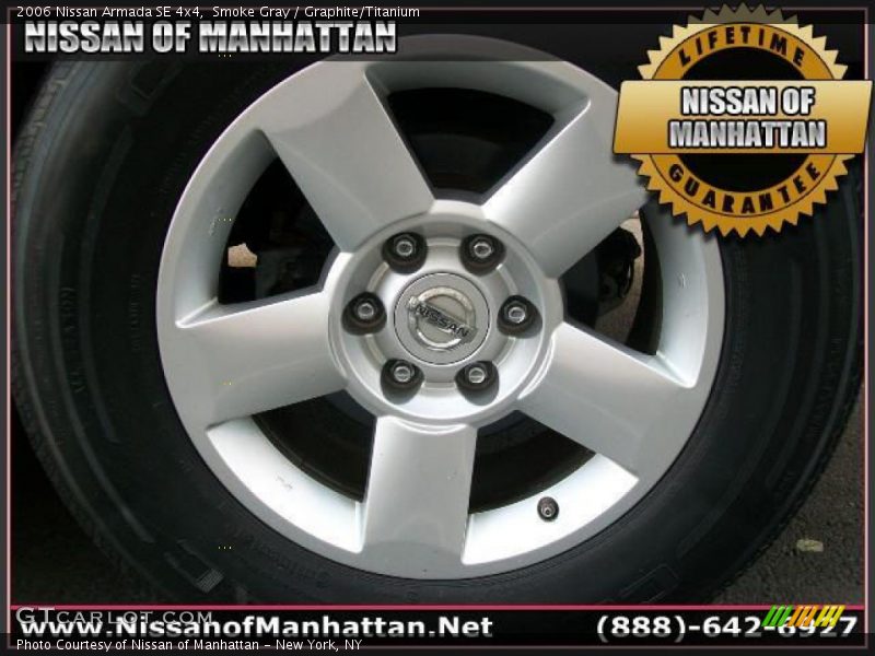 Smoke Gray / Graphite/Titanium 2006 Nissan Armada SE 4x4