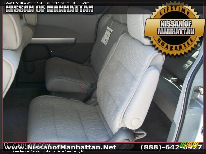 Radiant Silver Metallic / Gray 2008 Nissan Quest 3.5 SL