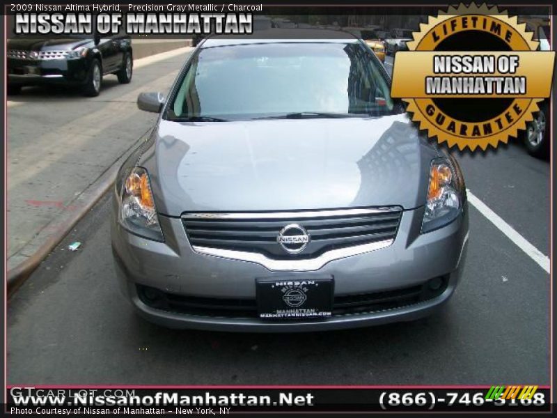 Precision Gray Metallic / Charcoal 2009 Nissan Altima Hybrid