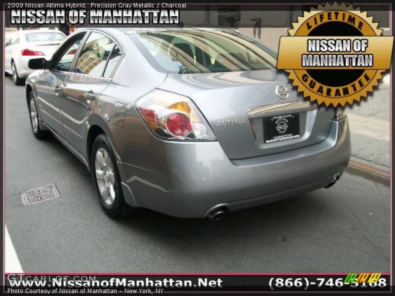 Precision Gray Metallic / Charcoal 2009 Nissan Altima Hybrid