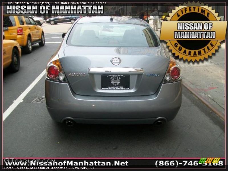 Precision Gray Metallic / Charcoal 2009 Nissan Altima Hybrid