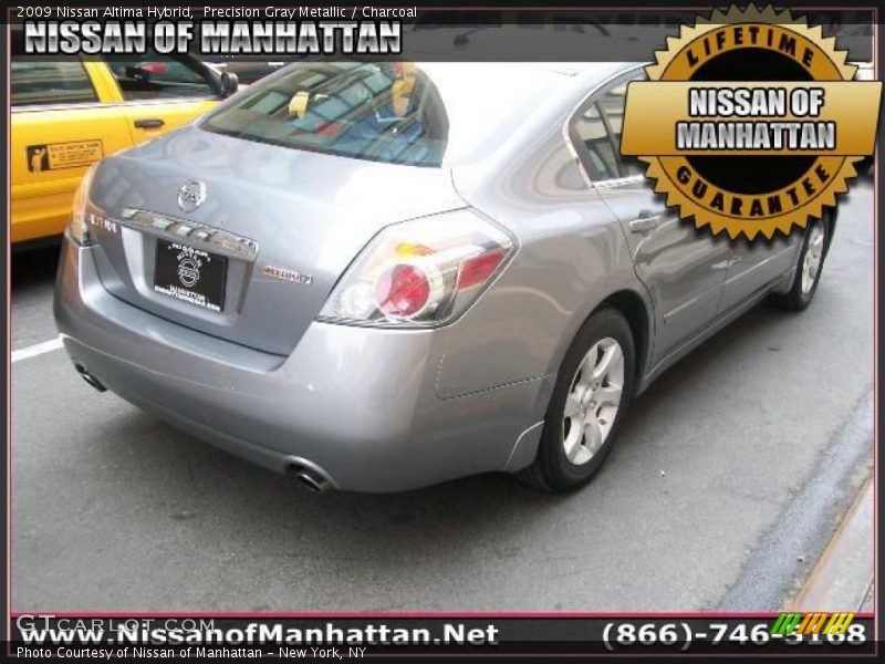 Precision Gray Metallic / Charcoal 2009 Nissan Altima Hybrid