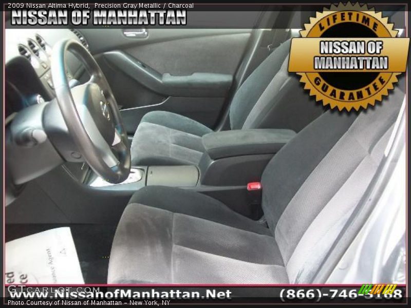 Precision Gray Metallic / Charcoal 2009 Nissan Altima Hybrid