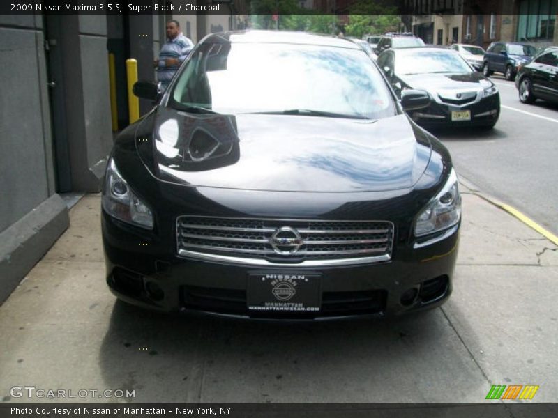 Super Black / Charcoal 2009 Nissan Maxima 3.5 S