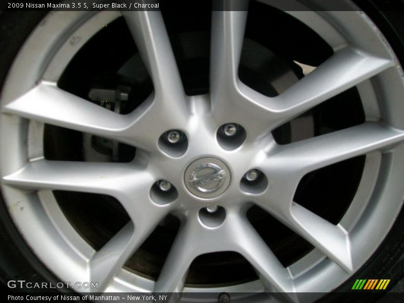 Super Black / Charcoal 2009 Nissan Maxima 3.5 S