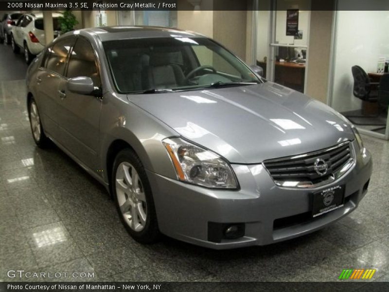 Precision Gray Metallic / Frost 2008 Nissan Maxima 3.5 SE