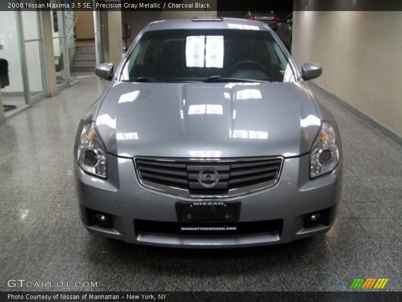 Precision Gray Metallic / Charcoal Black 2008 Nissan Maxima 3.5 SE