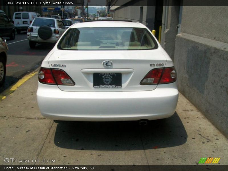 Crystal White / Ivory 2004 Lexus ES 330