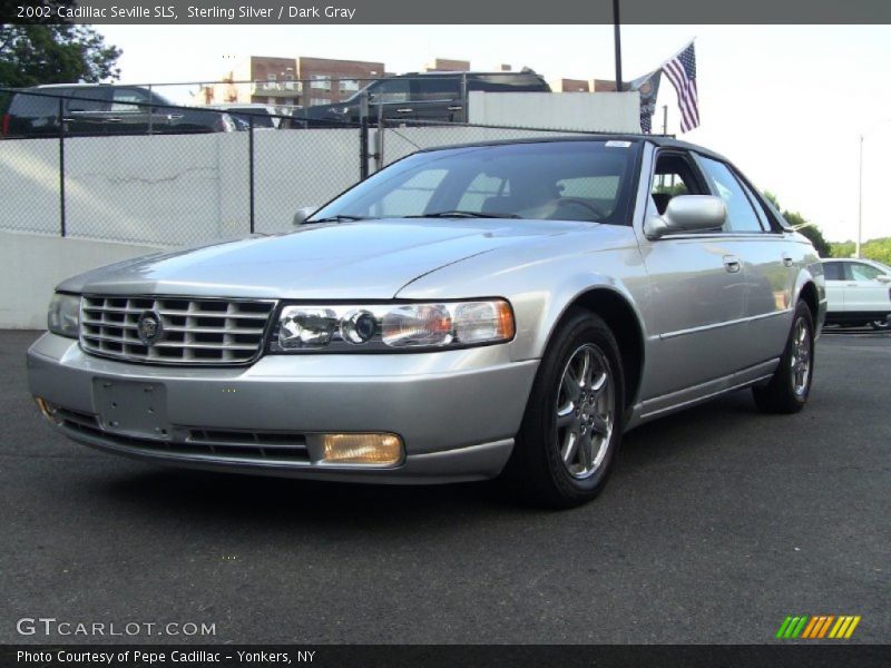 Sterling Silver / Dark Gray 2002 Cadillac Seville SLS