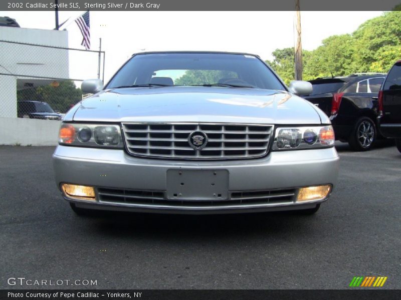 Sterling Silver / Dark Gray 2002 Cadillac Seville SLS