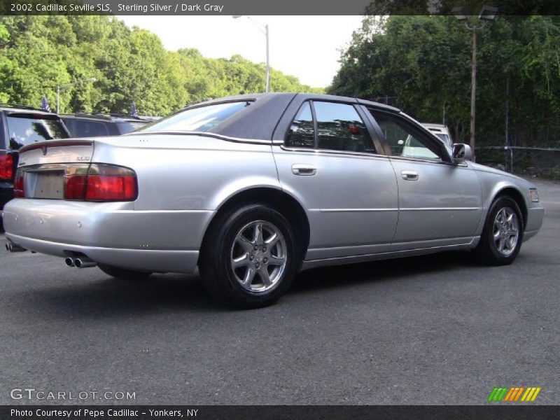 Sterling Silver / Dark Gray 2002 Cadillac Seville SLS