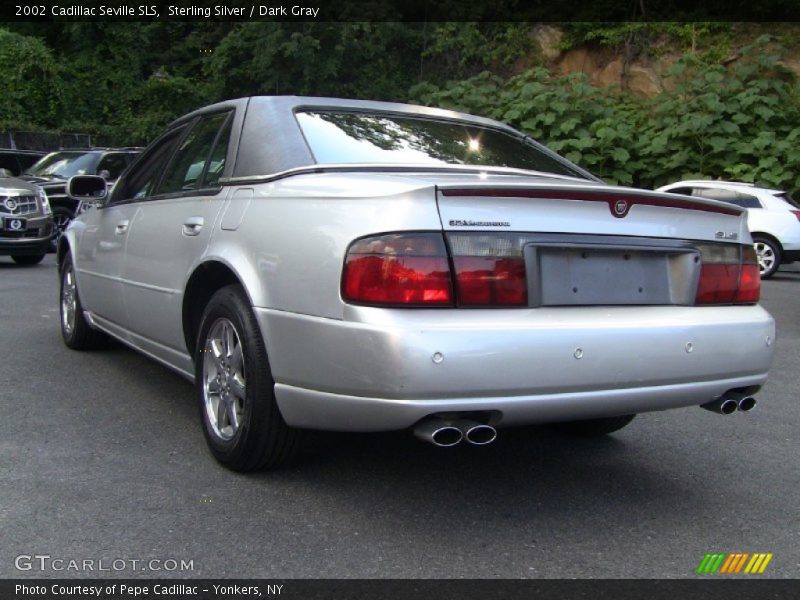 Sterling Silver / Dark Gray 2002 Cadillac Seville SLS