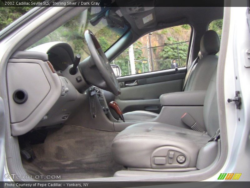 Sterling Silver / Dark Gray 2002 Cadillac Seville SLS