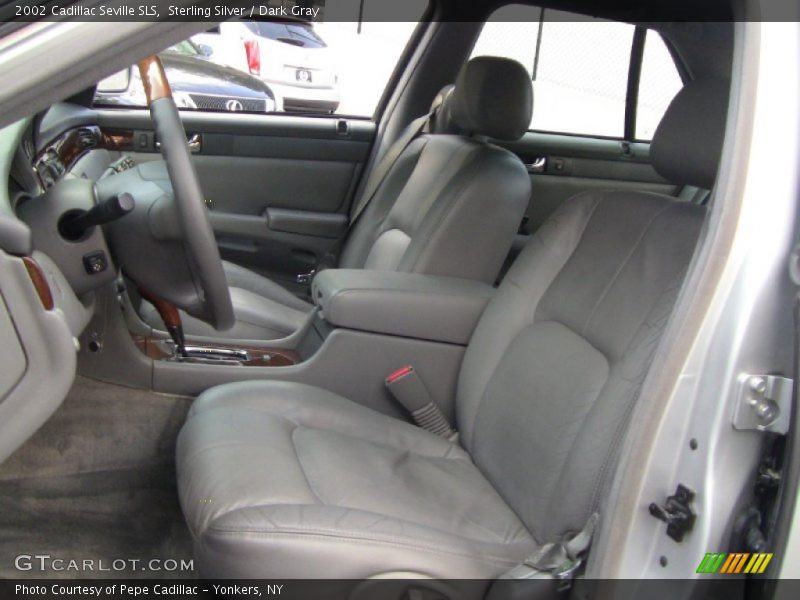Sterling Silver / Dark Gray 2002 Cadillac Seville SLS