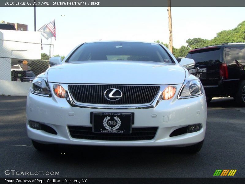 Starfire Pearl White / Black 2010 Lexus GS 350 AWD