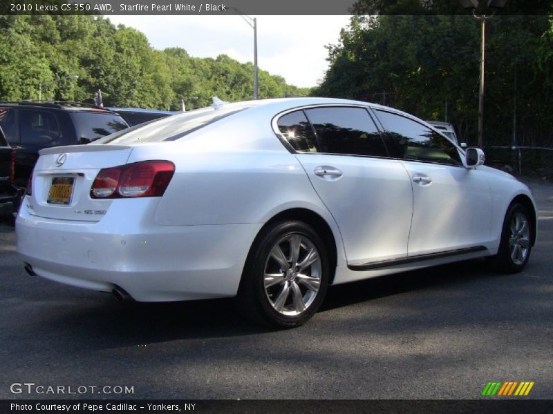 Starfire Pearl White / Black 2010 Lexus GS 350 AWD