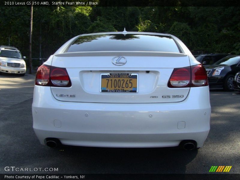 Starfire Pearl White / Black 2010 Lexus GS 350 AWD