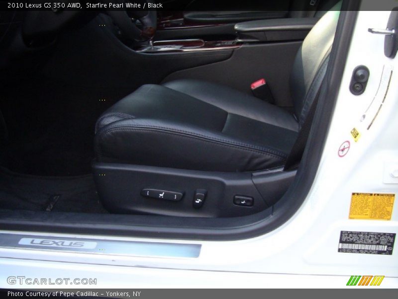 Starfire Pearl White / Black 2010 Lexus GS 350 AWD