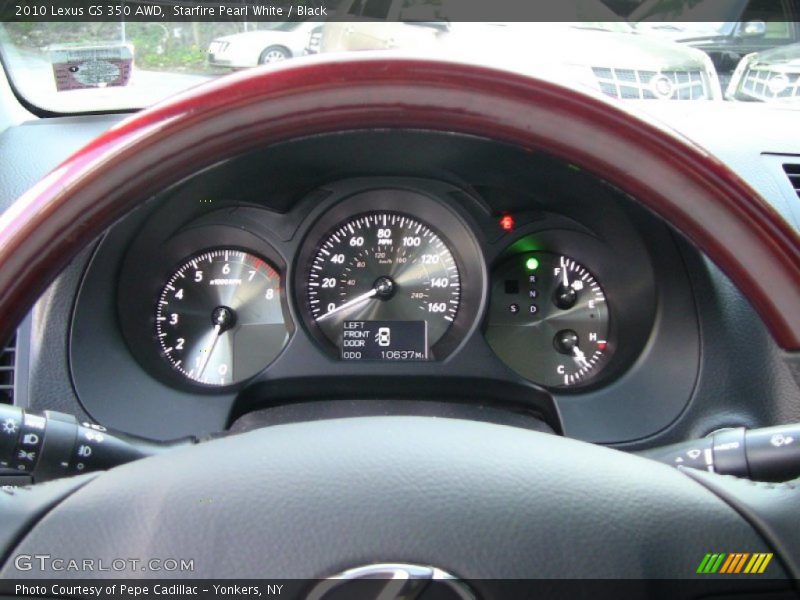 Starfire Pearl White / Black 2010 Lexus GS 350 AWD