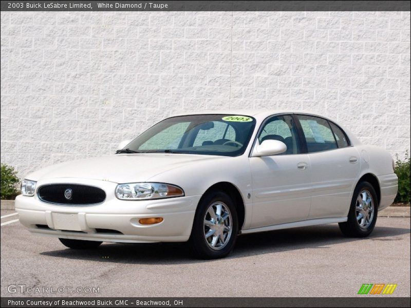 White Diamond / Taupe 2003 Buick LeSabre Limited